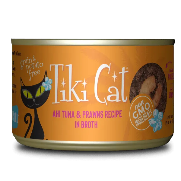 Tiki Cat Grill Ahi Tuna & Prawn Recipe Canned Cat Food